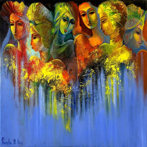 " Contemporary Casting " No.1  ( 6 Civilizations ) Reneta Isin