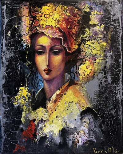 " Mary Poppins " di Reneta Isin, Pittura in vendita su Singulart