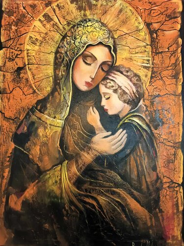 St. Mary Magdalene van Reneta Isin, Schilderij te koop op Singulart