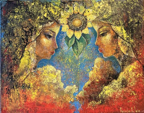 " Forest Nymphs " by Reneta Isin, Painting for Sale on Singulart