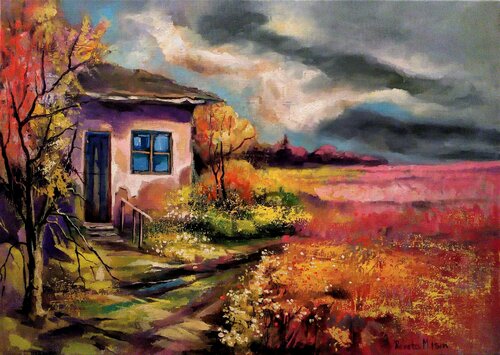 " Sunny day " di Reneta Isin, Pittura in vendita su Singulart