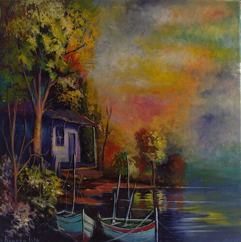 " Morning Dream " di Reneta Isin, Pittura in vendita su Singulart