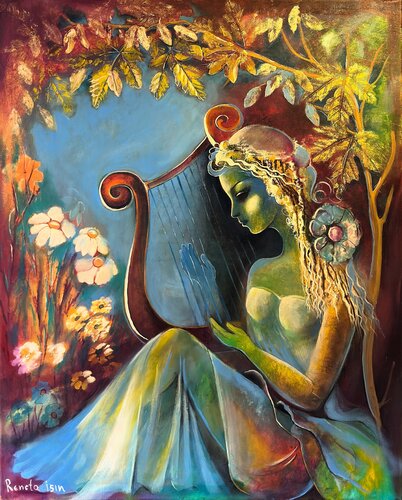 " One Legend " van Reneta Isin, Schilderij te koop op Singulart