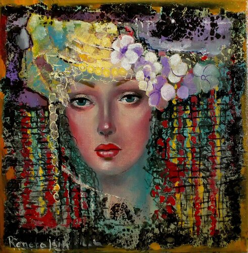 " Power of Colors " van Reneta Isin, Schilderij te koop op Singulart