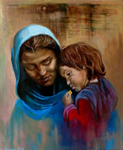 " No Name " di Reneta Isin, Pittura in vendita su Singulart