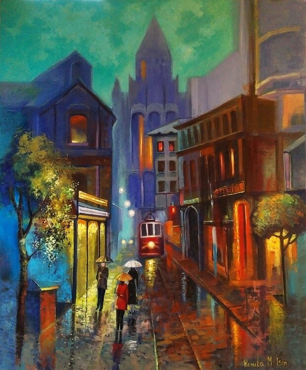 " Prague " -  Old Tram Reneta Isin