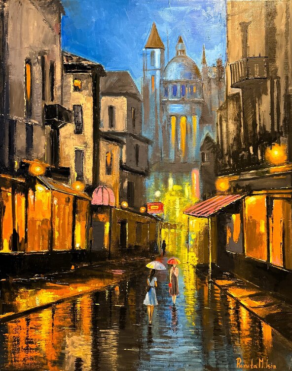 " Rome old Town " Italy Reneta Isin