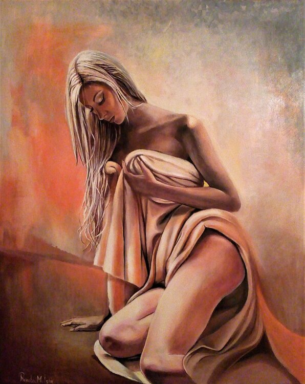 " Golden Memory "  Nude - Erotic Reneta Isin