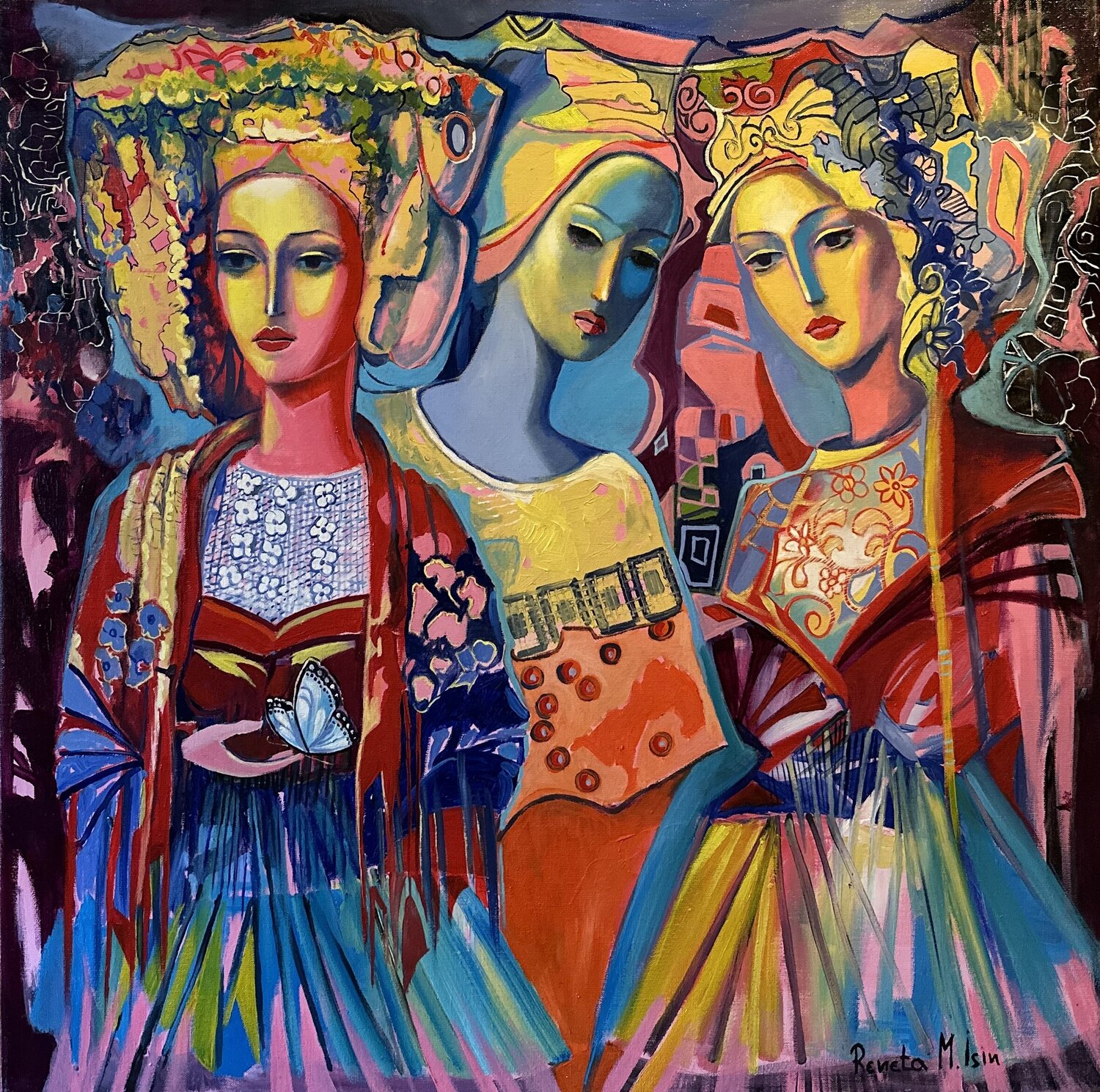 " Butterfly Night " Reneta Isin