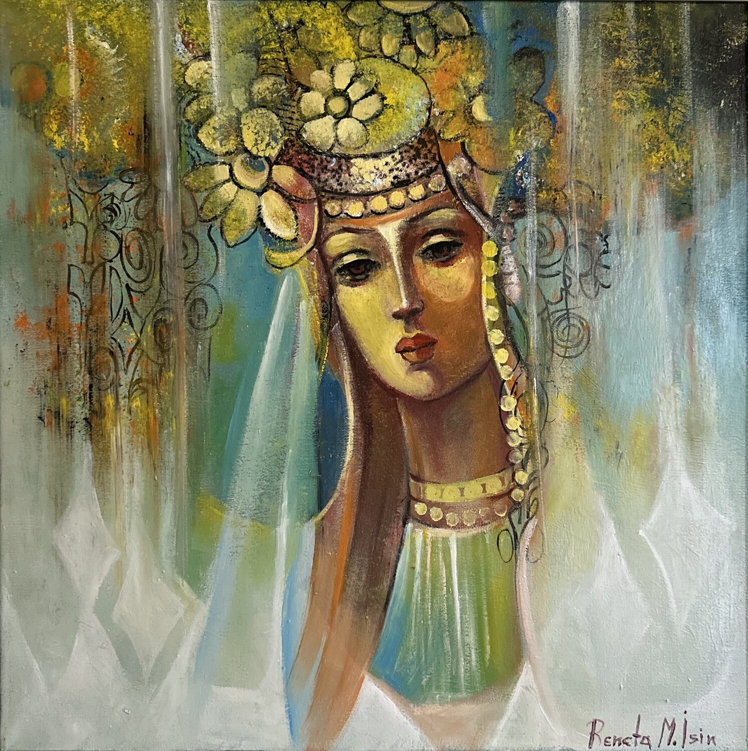 " White Nymph " Reneta Isin