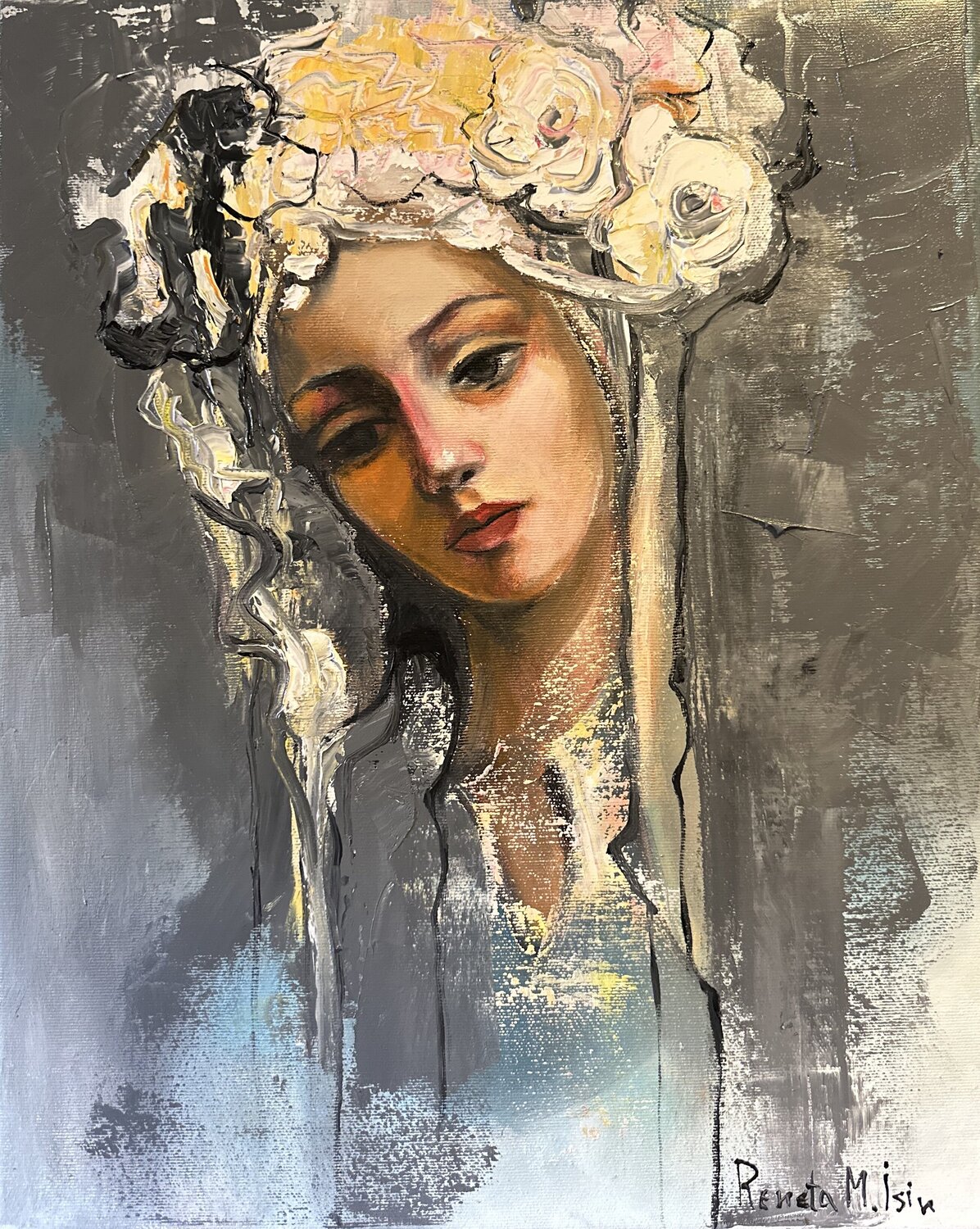 " Osma " Reneta Isin Peinture originale à vendre
