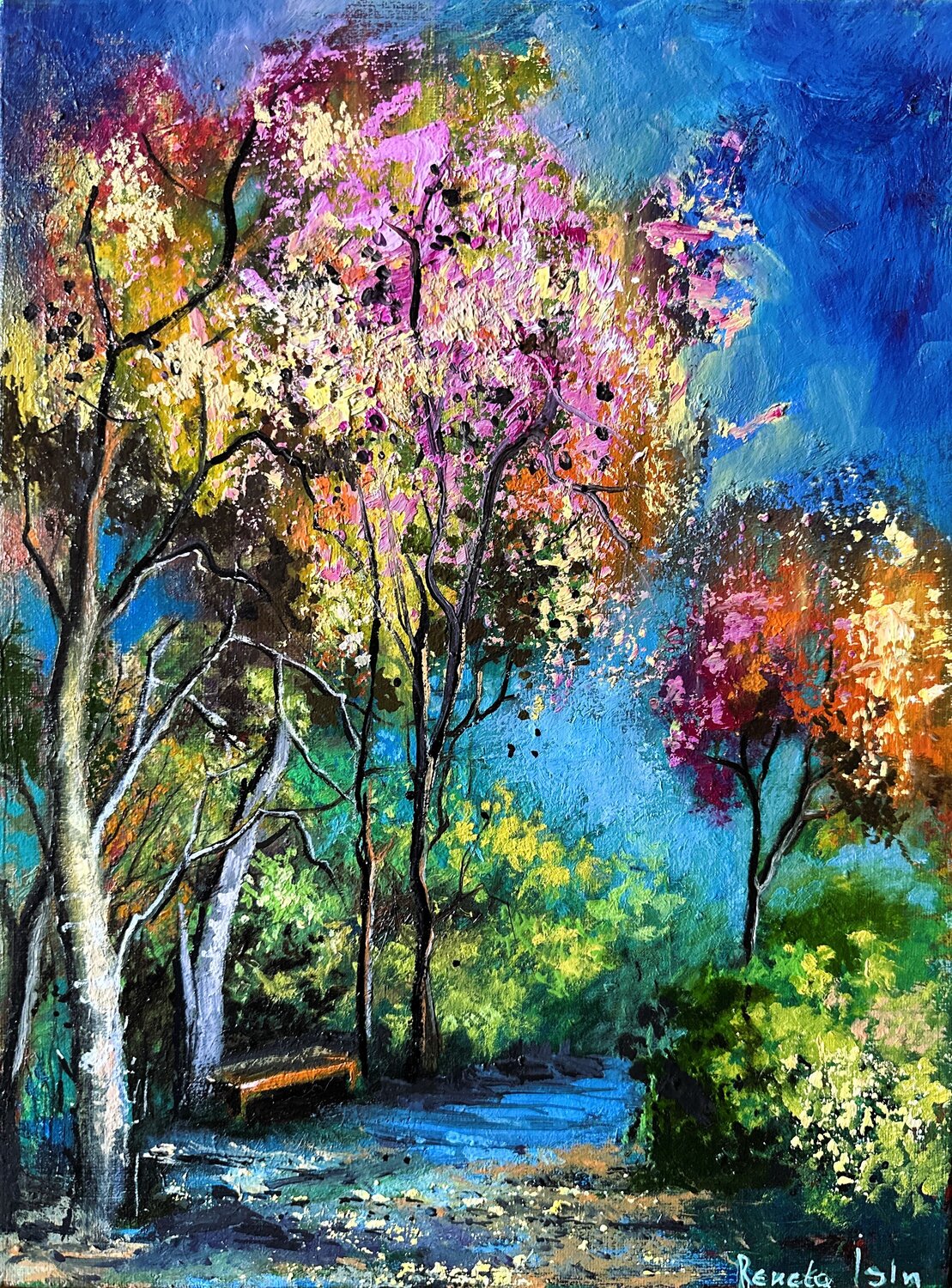 " The Blue Path " Reneta Isin