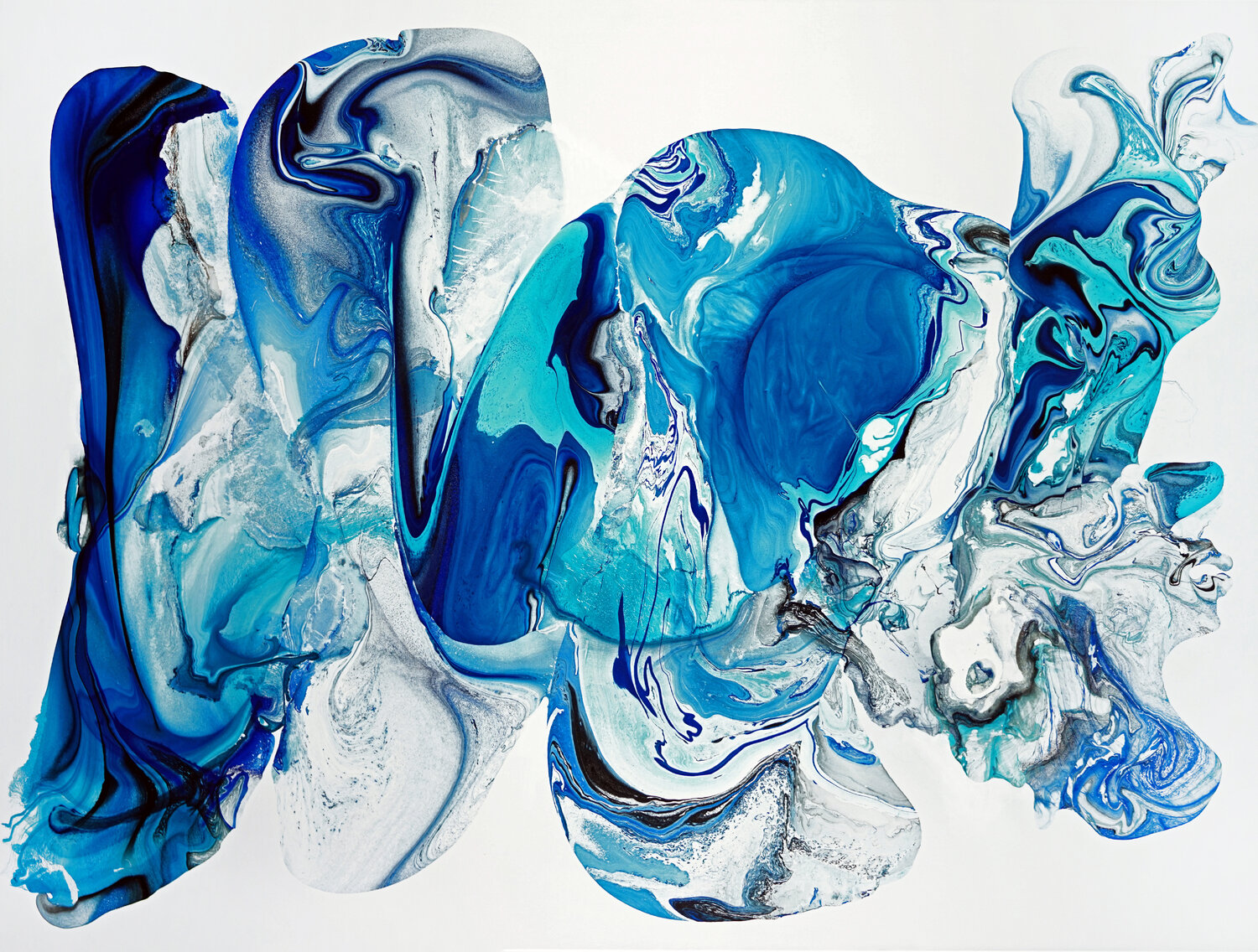 Water Dance III - Art Biennale Venice 2022 Fintan Whelan Originalgemälde zu verkaufen