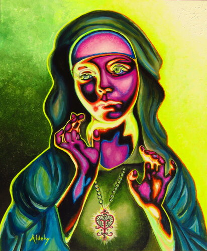 Erzulie Fréda. van Aldehy, Schilderij te koop op Singulart