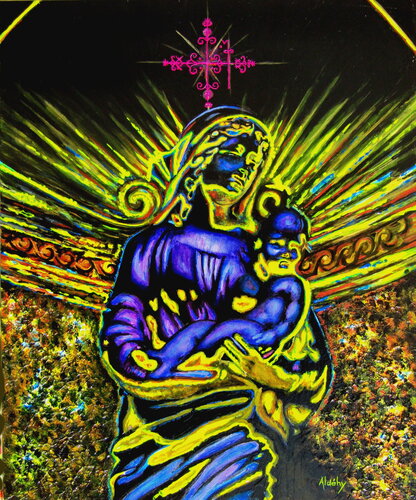 Loa Legba. de Aldehy, Pintura a la venta en Singulart