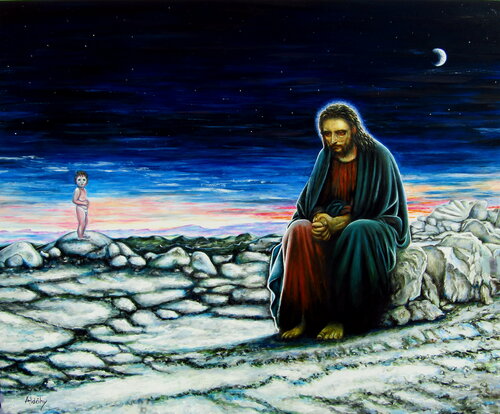 L'ÉSPRIT QUI PANSE van Aldehy, Schilderij te koop op Singulart