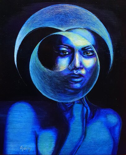 LE HAUT DE LA SOURCE di Aldehy, Pittura in vendita su Singulart