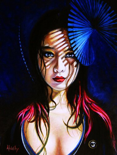 LES TRAITS DU JOUR di Aldehy, Pittura in vendita su Singulart