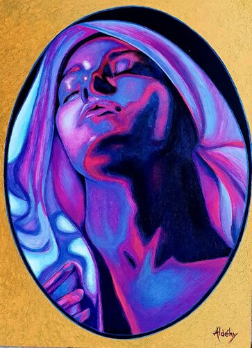 "Du ciel dans la tête" van Aldehy, Schilderij te koop op Singulart