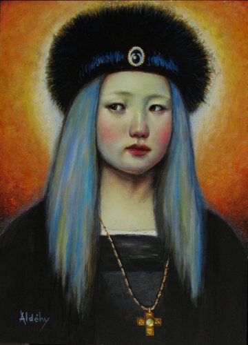 REGARD D'ÉTHER van Aldehy, Schilderij te koop op Singulart