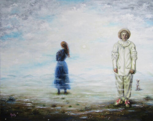 Envie d'ailleurs. by Aldehy, 油畫 for Sale on Singulart