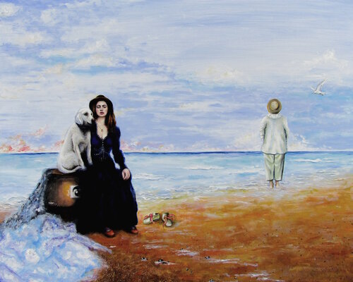 Envie de vagues von Aldehy, Malerei kaufen auf Singulart