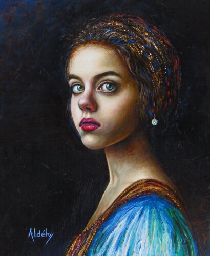 Le modèle di Aldehy, Pittura in vendita su Singulart