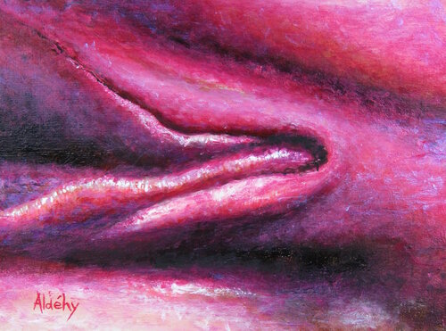 Vue sur Vulve. von Aldehy, Malerei kaufen auf Singulart