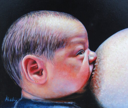 Les astres nourriciers van Aldehy, Schilderij te koop op Singulart