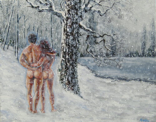 Oiseaux Des Froids par Aldehy, Peinture en vente sur Singulart