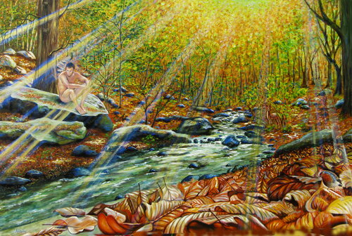 Les Claires Aurores by Aldehy, Painting for Sale on Singulart