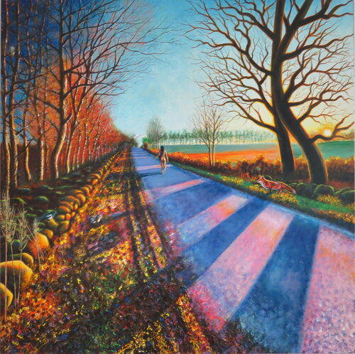 La Marche du Monde di Aldehy, Pittura in vendita su Singulart