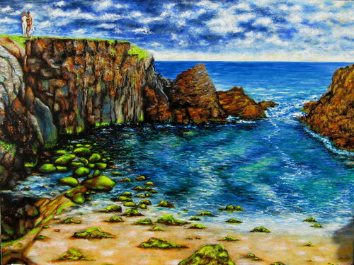Du Haut de la Terre di Aldehy, Pittura in vendita su Singulart