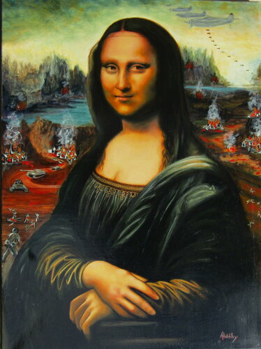 Joyau des Palais - (Télescopage) de Aldehy, Pintura a la venta en Singulart
