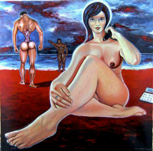 Le jugement di Aldehy, Pittura in vendita su Singulart