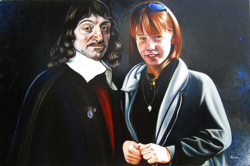 Descartes by Aldehy, Painting for Sale on Singulart
