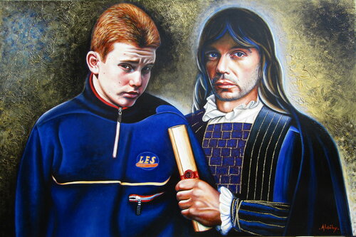 Léonard de Vinci von Aldehy, Malerei kaufen auf Singulart