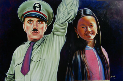 Chaplin di Aldehy, Pittura in vendita su Singulart