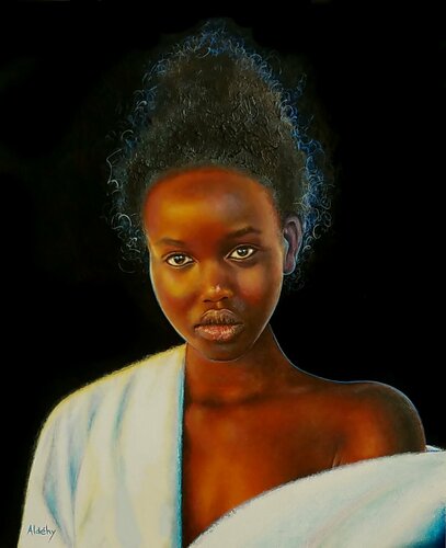 Fleur Idyllique di Aldehy, Pittura in vendita su Singulart