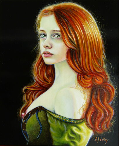 Flammes de Femme von Aldehy, Malerei kaufen auf Singulart