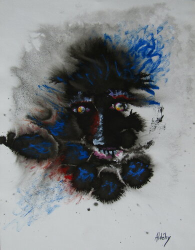 "Apparition" 1 by Aldehy, 종이 for Sale on Singulart