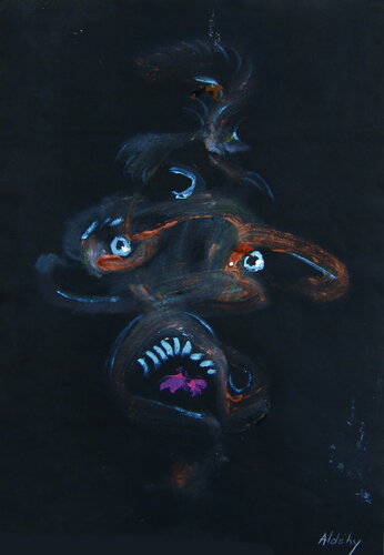"Apparition" 4 by Aldehy, 종이 for Sale on Singulart