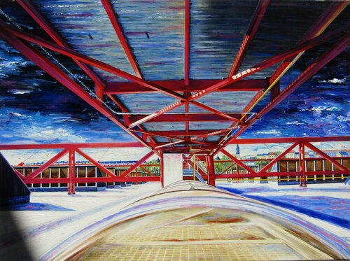 Art et Architecture - 1 di Aldehy, Pittura in vendita su Singulart