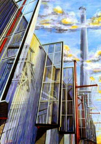 Art et Architecture - 11 von Aldehy, Malerei kaufen auf Singulart