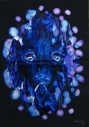 "Apparition" 13 by Aldehy, 종이 for Sale on Singulart
