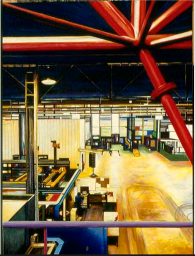 L'étoile Rouge. 2 di Aldehy, Pittura in vendita su Singulart