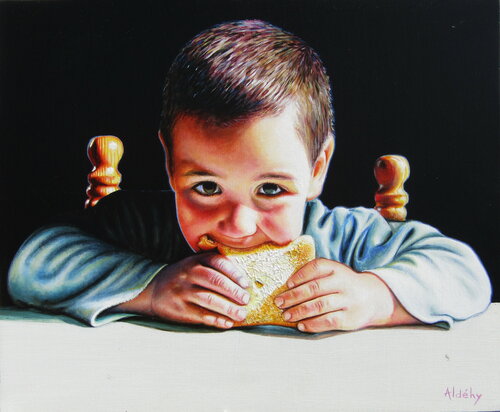 Regard Dévorant. by Aldehy, 絵画 for Sale on Singulart