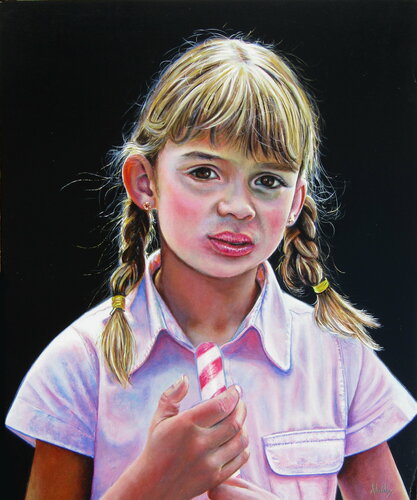 Délices de l'enfance. by Aldehy, Painting for Sale on Singulart