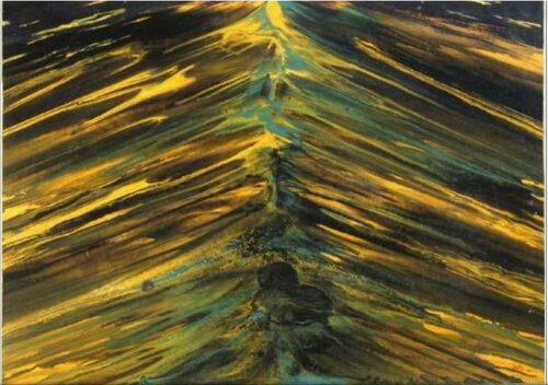 Composition 6 di Aldehy, Opera su carta in vendita su Singulart