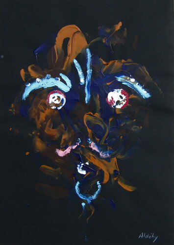 "Apparition" 12 by Aldehy, 종이 for Sale on Singulart